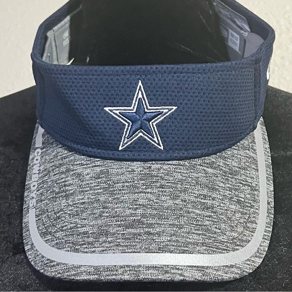 Dallas Cowboys Blue and Gray Visor LIKE NEW
